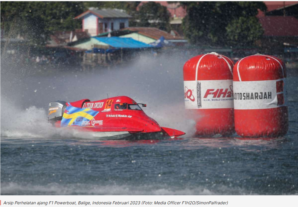 Indonesië klaar om F1 Powerboat 2024 te organiseren